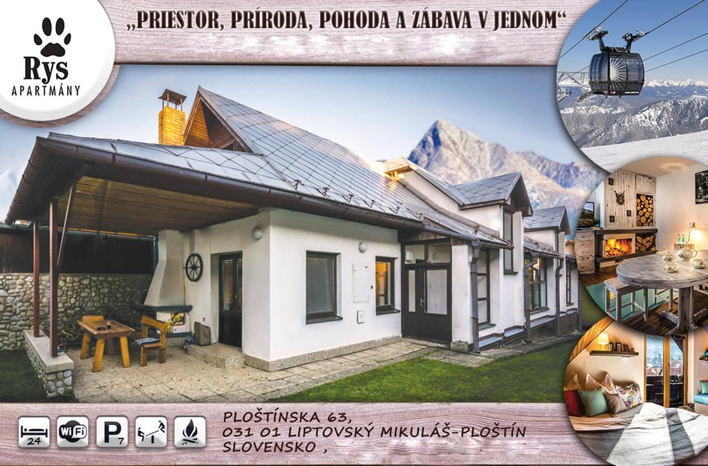 Rys Apartmány - Liptov Liptovsky Mikulas Exterior foto